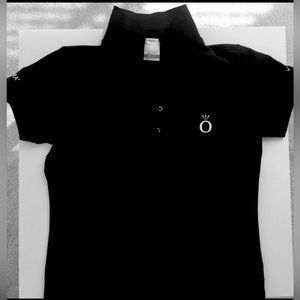 Authentic Pandora Black polo shirt